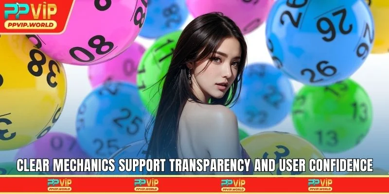 Clear mechanics support transparency and user confidence