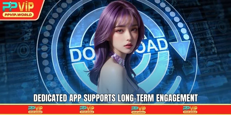 Dedicated app supports long-term engagement