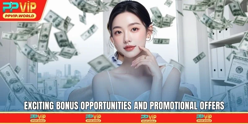 Exciting bonus opportunities and promotional offers