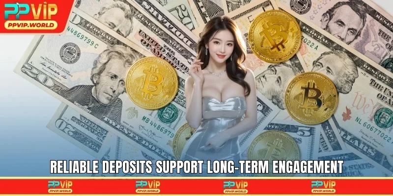 Reliable deposits support long-term engagement