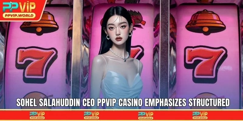 Sohel Salahuddin CEO PPVIP Casino emphasizes structured