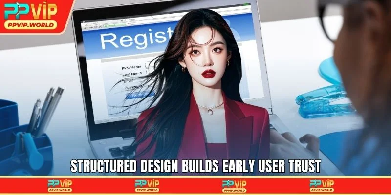 Structured design builds early user trust