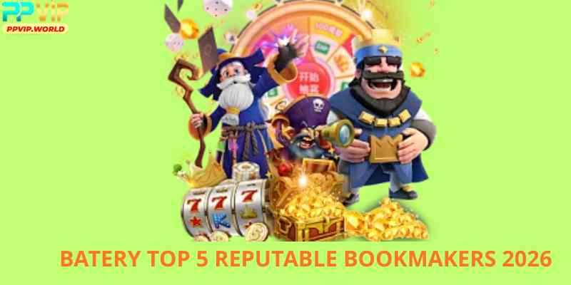 Batery Top 5 Reputable Bookmakers 2026