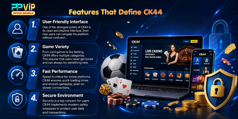 Features That Define CK44
