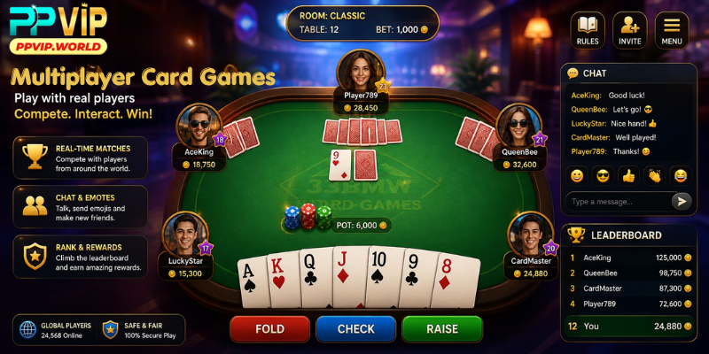 Multiplayer Card Games